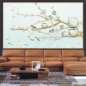 Tranh hoa nghệ thuật hiện đại