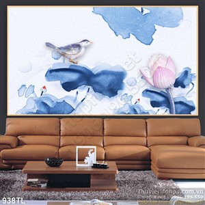 Tranh màu nước trang trí treo tường đẹp