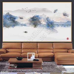 Tranh màu nước trang trí đẹp