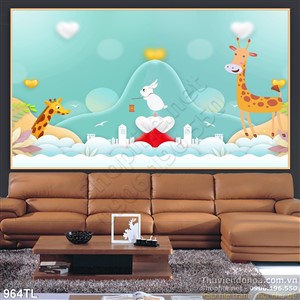 Tranh trang trí phòng cho bé