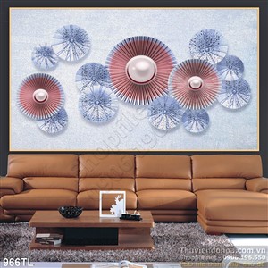 Tranh lụa điêu khắc hiện đại đẹp nhất