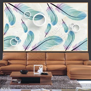 Tranh trang trang trí tường phòng khách đẹp