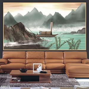 Tranh màu nước treo tường đẹp