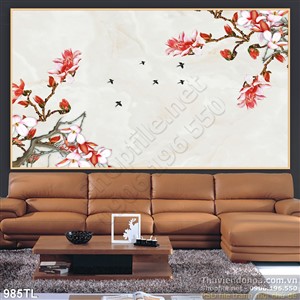 Tranh hoa in gạch đẹp