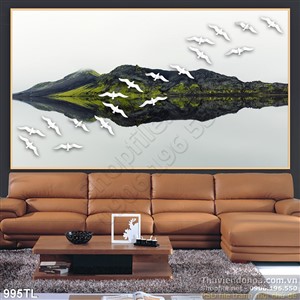 Tranh treo tường phong cảnh hiện đại đẹp
