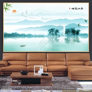 Tranh thư pháp phong thủy đẹp nhất