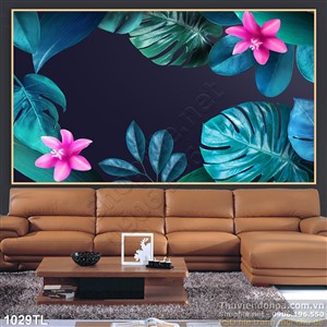 Tranh hoa trang trí treo tường đẹp