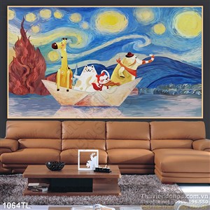 Tranh trang trí phòng trẻ em