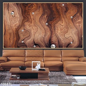 Tranh vân gỗ đẹp độc đáo