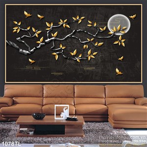 Tranh nghệ thuật trang trí phòng khách