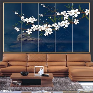 Tranh hoa trang trí treo tường đẹp