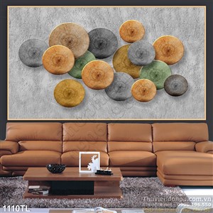 Tranh cúc trang trí nghệ thuật