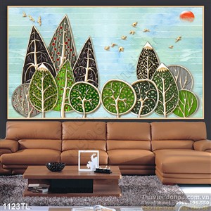 Tranh decor trang trí hiện đại treo tường