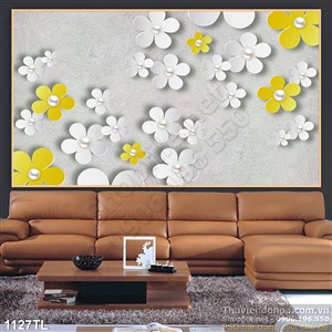Tranh hoa trang trí tường đẹp nhất