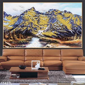 Tranh sơn dầu phong cảnh trang trí đẹp