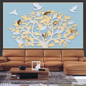 Tranh decor trang trí tường nội thất