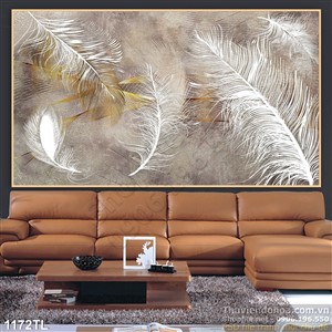 Tranh sơn dầu trang trí tường đẹp