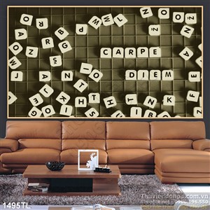 Tranh chữ trang trí tường đẹp