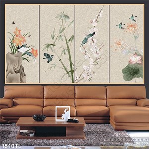 Tranh thư pháp nghệ thuật treo tường