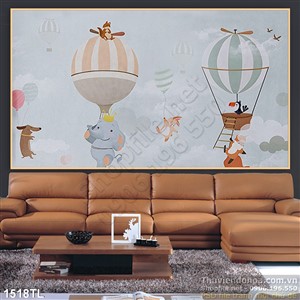 Tranh trang trí phòng trẻ em