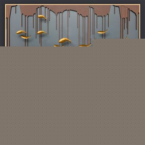 Tranh đàn cá decor trang trí tường