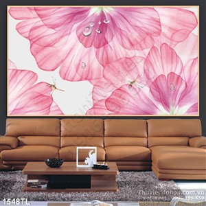 Tranh hoa in kính UV đẹp nhất