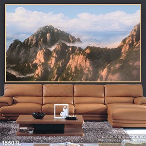 Tranh núi trang trí treo tường