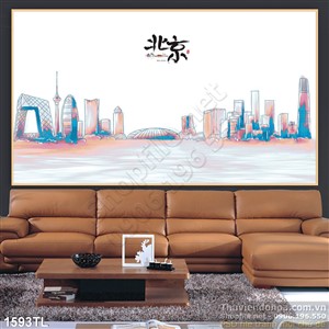 Tranh diễn họa công trình đẹp