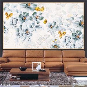 Tranh hoa in kính UV chất lượng