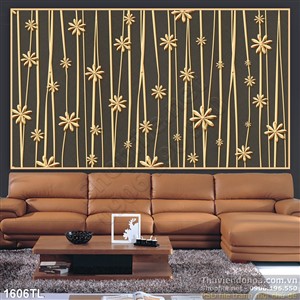 Tranh hoa văn trang trí treo tường