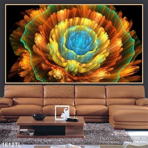 Tranh hoa nghệ thuật trang trí nội thất hiện đại