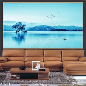 Tranh sông nước trang trí phòng