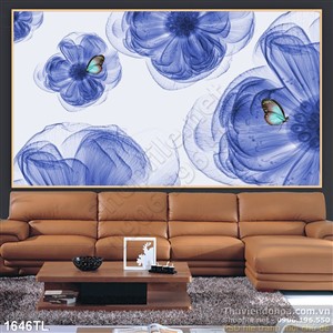 Tranh hoa in vải chất lượng cao