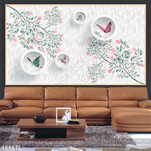 Tranh 3D trang trí tường đẹp