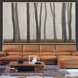 Tranh cây decor tường