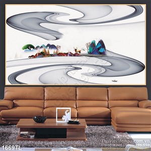 Tranh trang trí nghệ thuật mới nhất