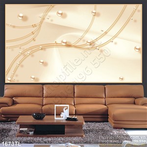 Tranh kim cương ngọc trai trang trí tường