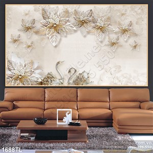 Tranh hoa kim cương đẹp nhất