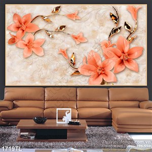 Tranh hoa ngọc  3D mới nhất hiện nay
