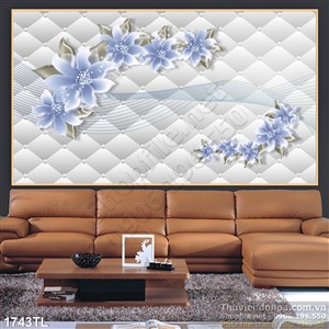 Tranh hoa nghệ thuật đẹp treo tường