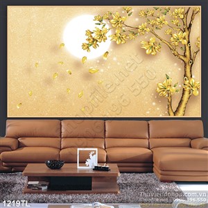 Tranh kim tiền trang trí treo tường đẹp