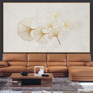 Tranh hoa trang trí tường đẹp