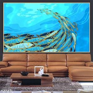 Tranh cá và đại dương trang trí tường