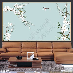 Tranh chim én và hoa mới nhất