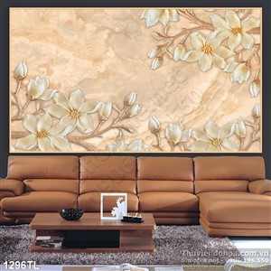 Tranh giả ngọc trang trí phòng khách đẹp