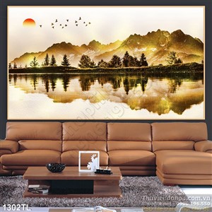 Tranh màu nước quê hương mới nhất