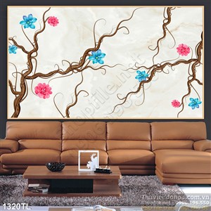 Tranh hoa trang trí treo tường đẹp