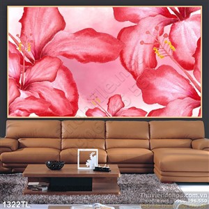 Tranh hoa trang trí treo tường