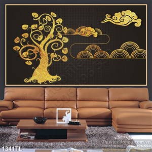 Tranh kim tiền trang trí đẹp nhất