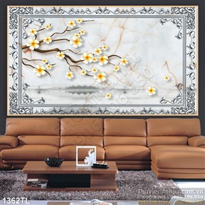 Tranh hoa mai trang trí treo tường